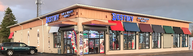 Destiny Hair & Beauty Supply storefront in Buffalo