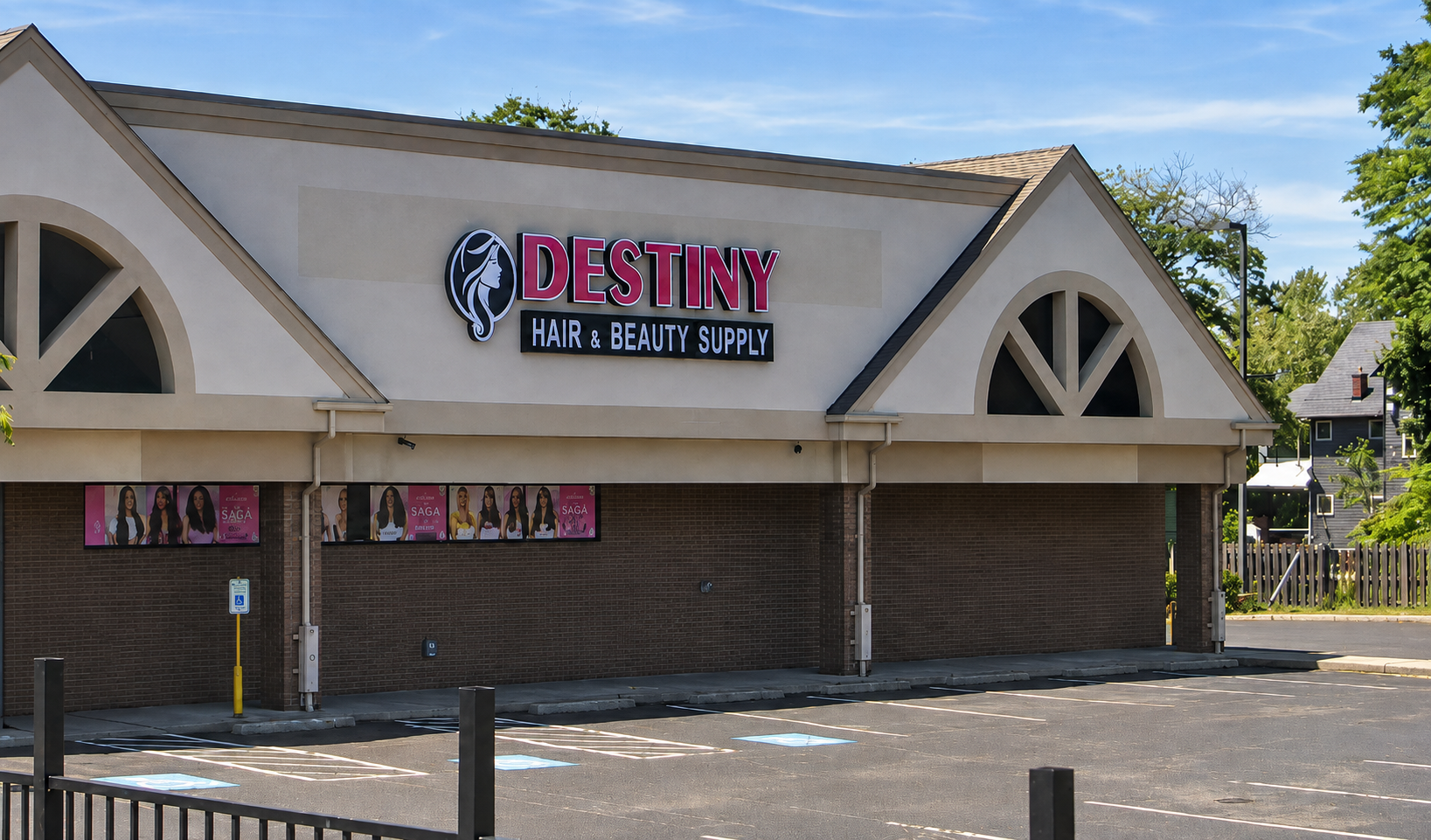 Destiny Hair & Beauty Supply storefront in Cleveland