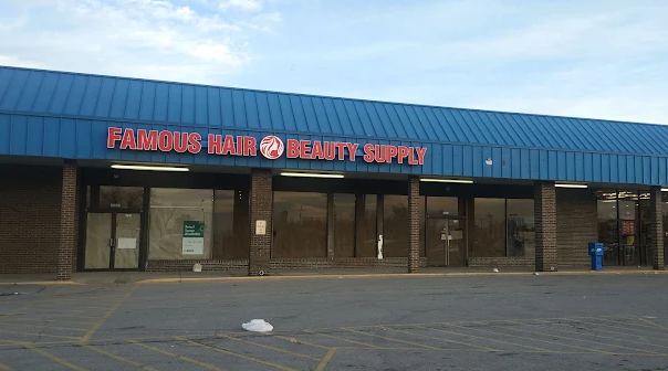 Famous Hair Beauty Supply storefront in Louisville